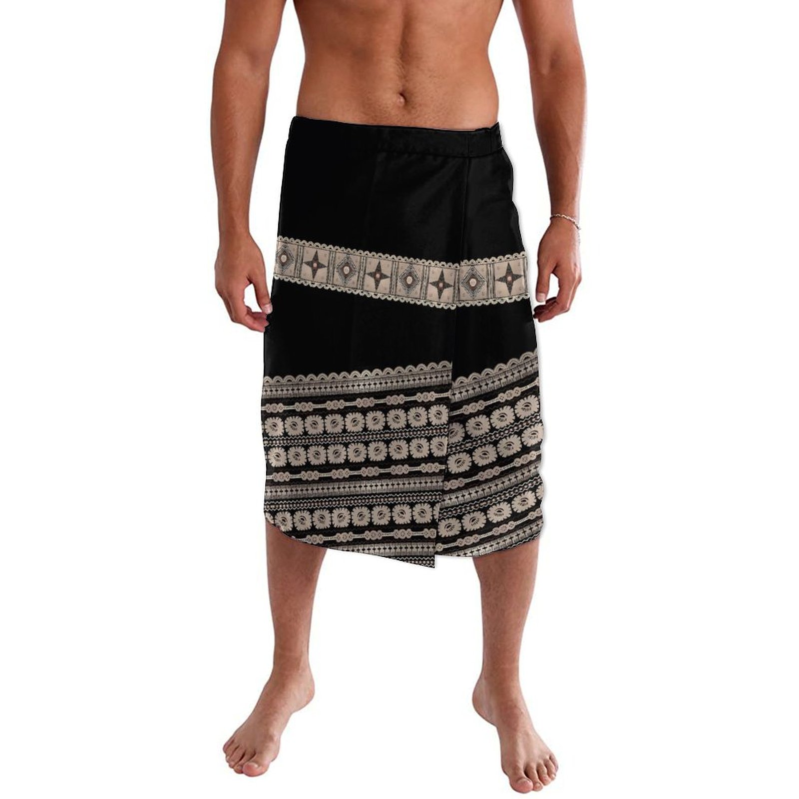 Modna samoańska polinezyjska d – Sarong Men Wrap recenzja i cena