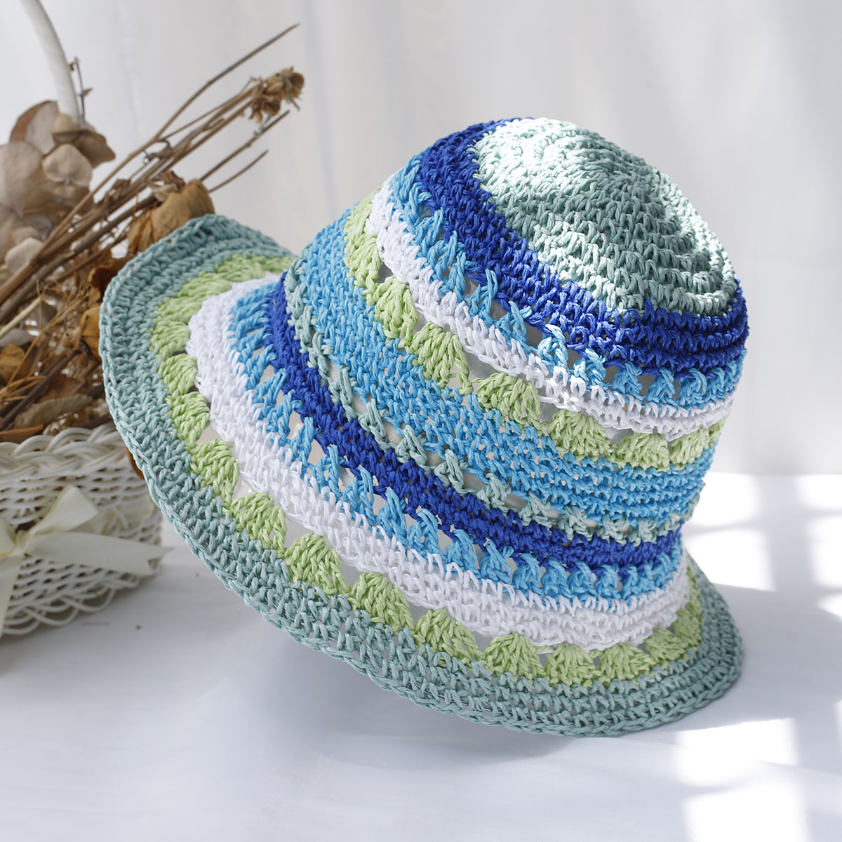 Czapki damskie nowy modny styl – Bucket Hat Straw recenzja i cena