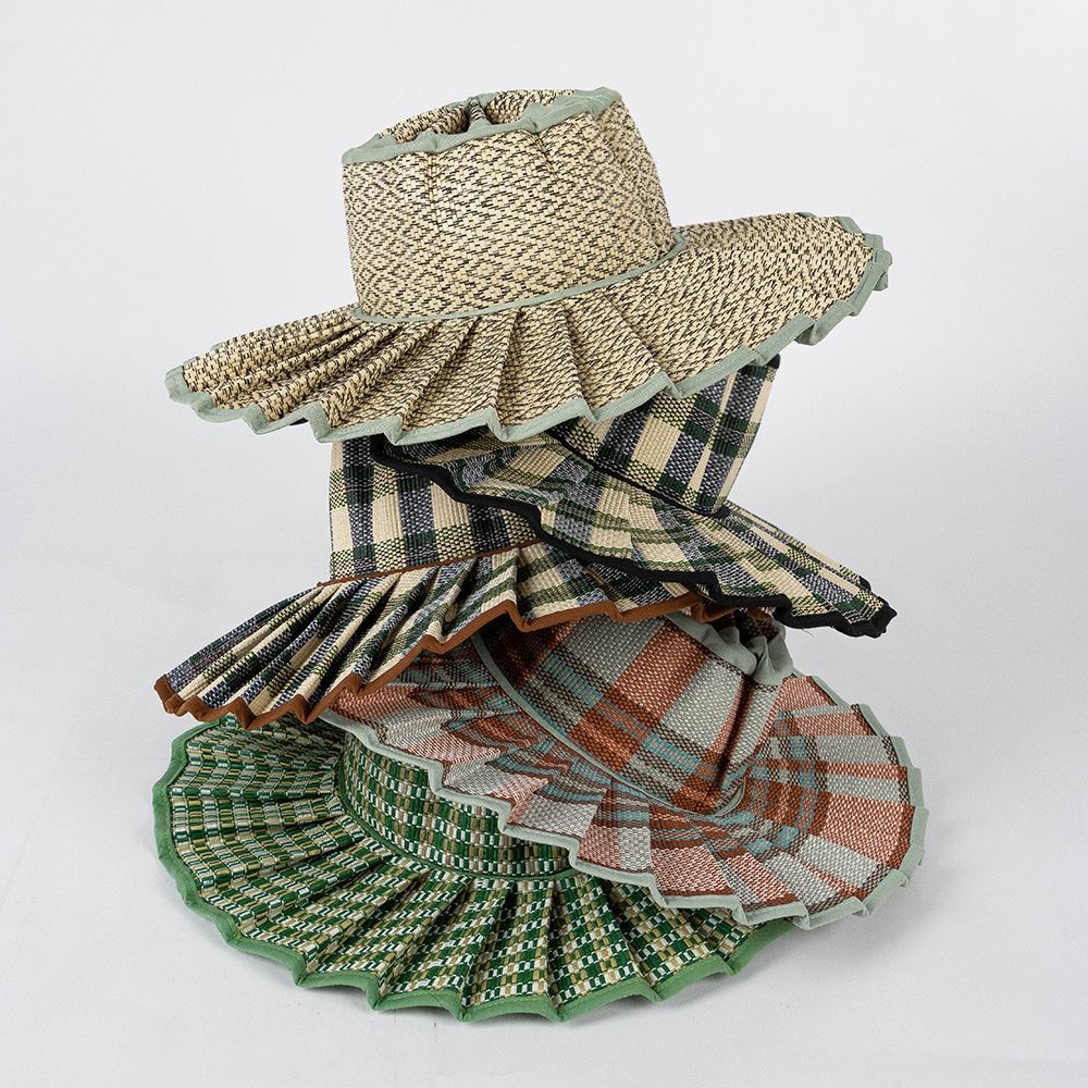USPOP Modny, składany, plisowa – Bucket Hat Straw recenzja i cena